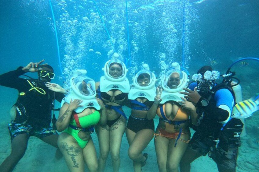 Helmet Diving in Curacao - Perfect Group Activity for Friends, Families & Cruise Travelers 1