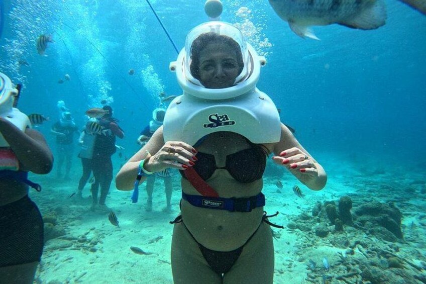 Sea TREK Curaçao: Underwater Helmet Walk, No Swimming Required 4