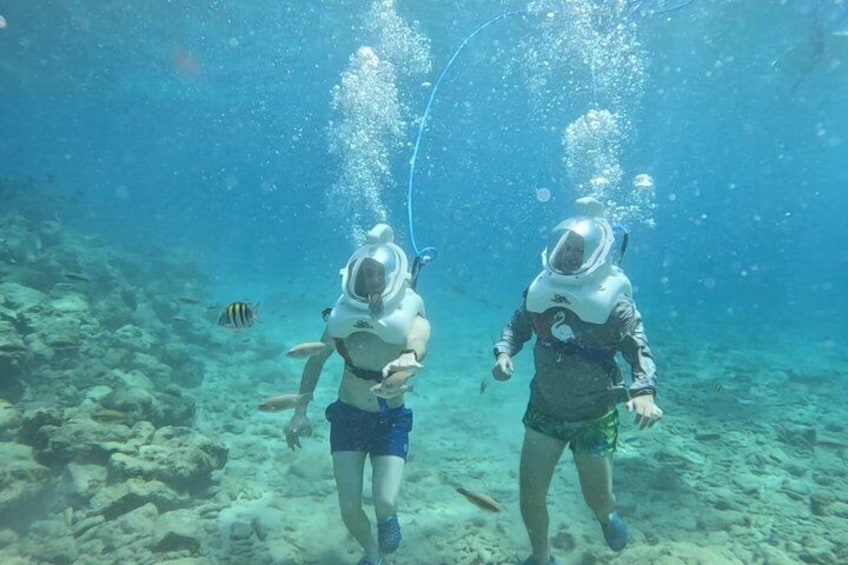 Sea TREK Curaçao: Underwater Helmet Walk, No Swimming Required 4
