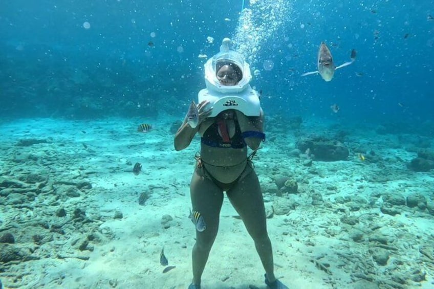 Sea TREK Curaçao: Underwater Helmet Walk, No Swimming Required 3