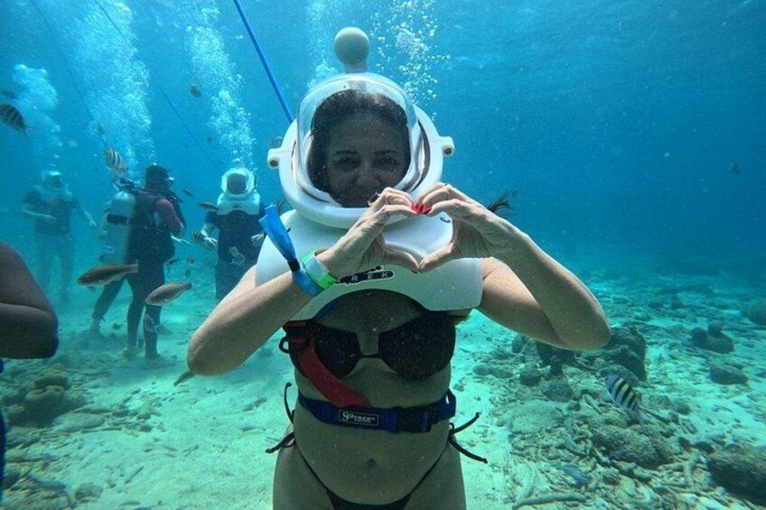 Sea TREK Curaçao: Underwater Helmet Walk, No Swimming Required 3