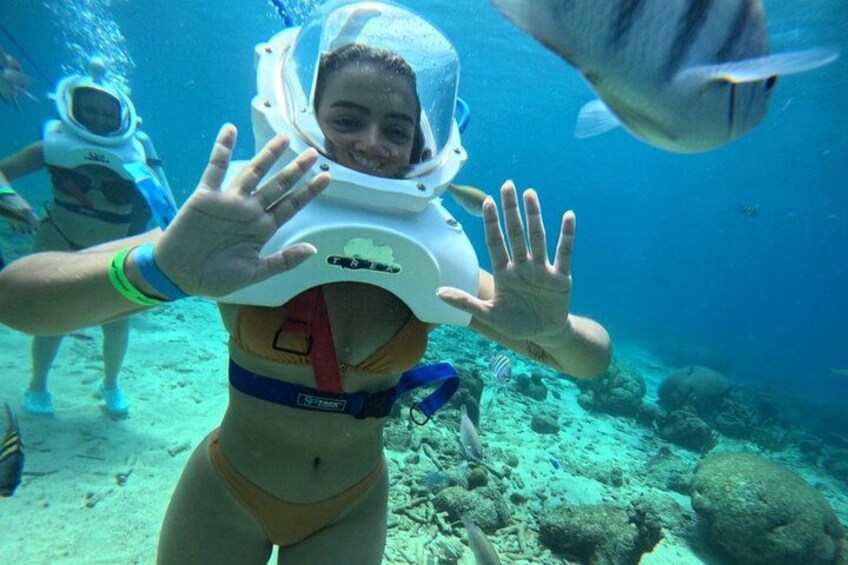 Sea TREK Curaçao: Underwater Helmet Walk, No Swimming Required 2