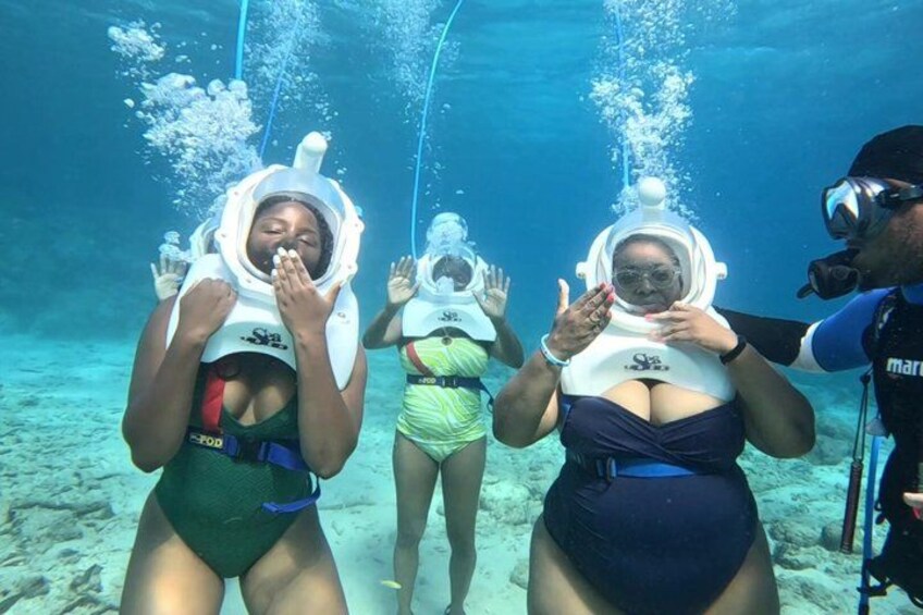 Sea TREK Curaçao: Underwater Helmet Walk, No Swimming Required 4