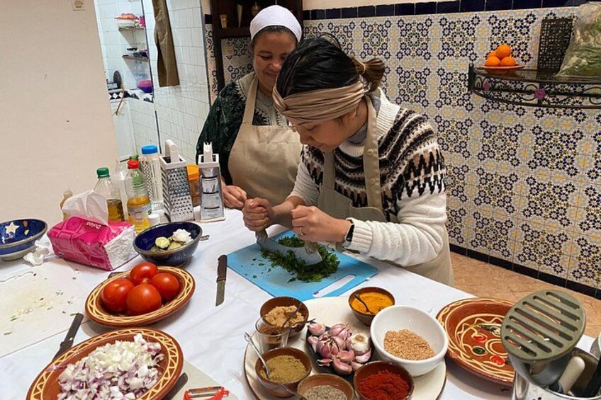 Half Day Cooking Class with Local Chef Laila in Marrakech 3