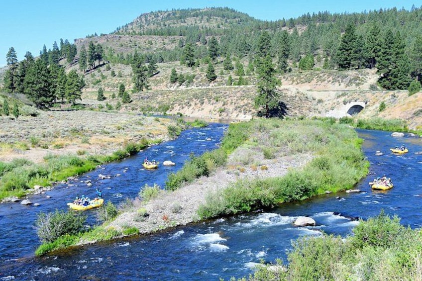 One of many scenic opportunities on the Truckee River. 2