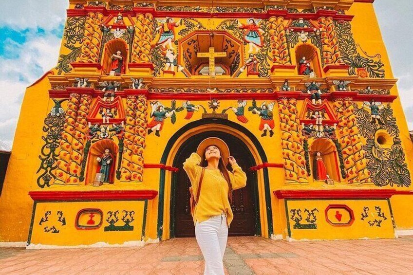 Yellow Church of San Andrés Xecul