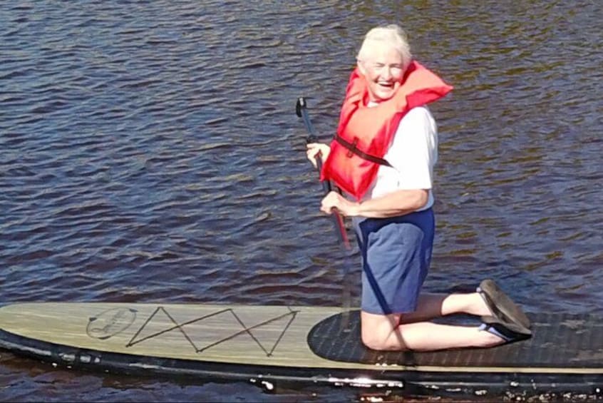 Grandma having a Blast on a beautiful day out on the water! 5