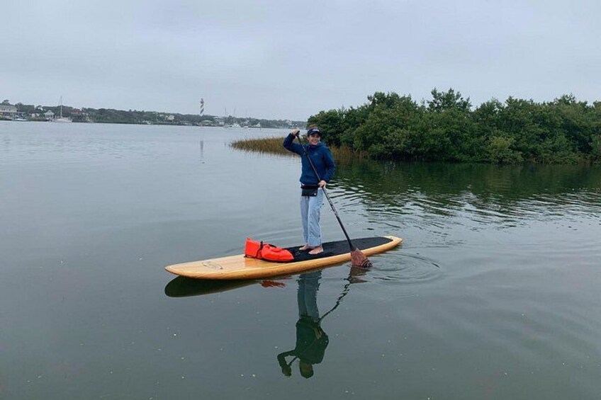 Another glassy day with perfect reflections and the lighthouse in the background! 4