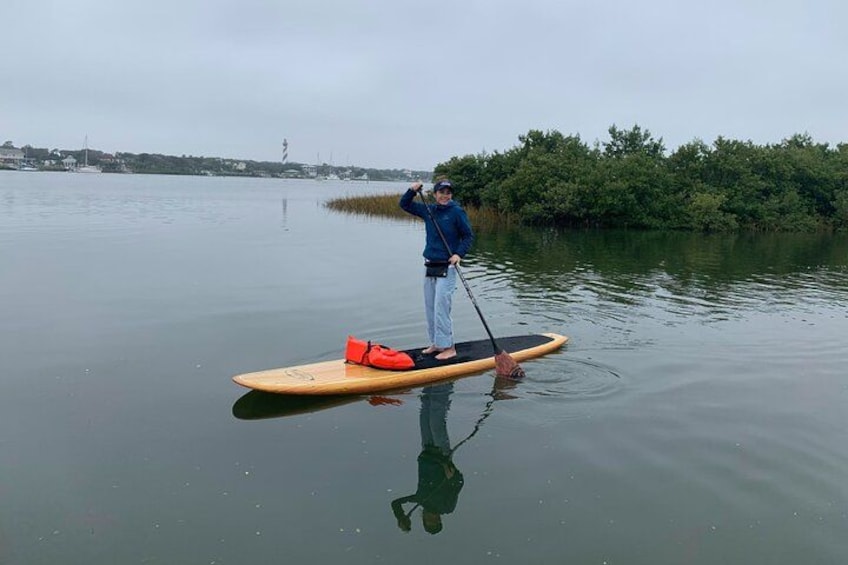 Another glassy day with perfect reflections and the lighthouse in the background! 5