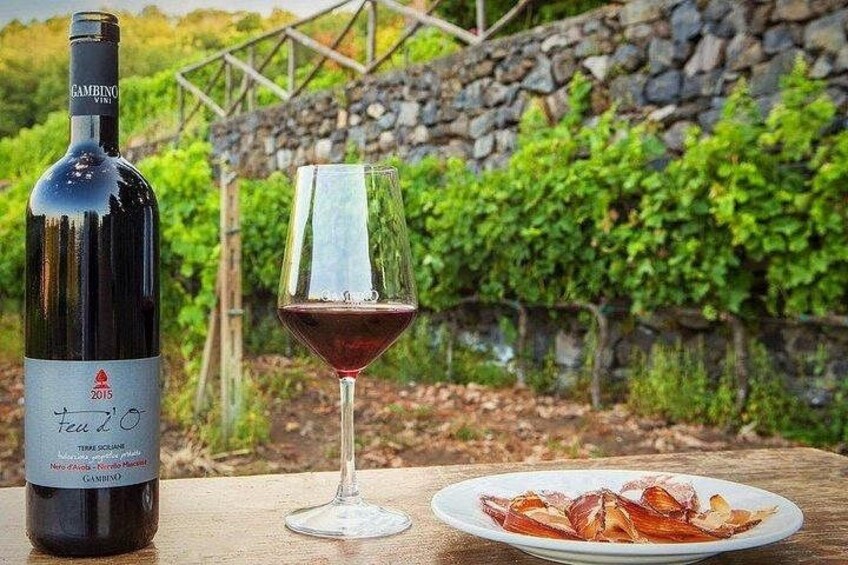 Private Etna Panoramic & wine tasting with food combination 3
