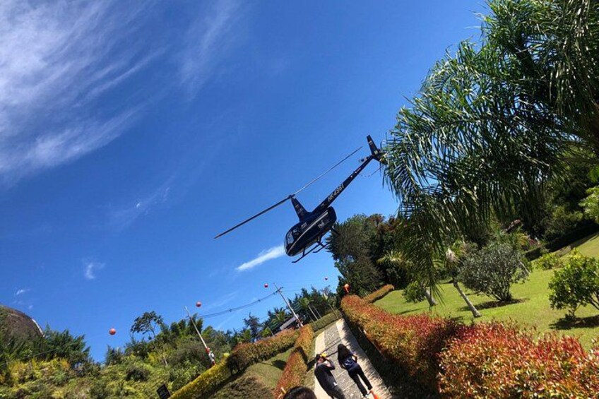 The best private tour to Guatapé and Helicopter ride + Guatapé's rock +Boat ride 3