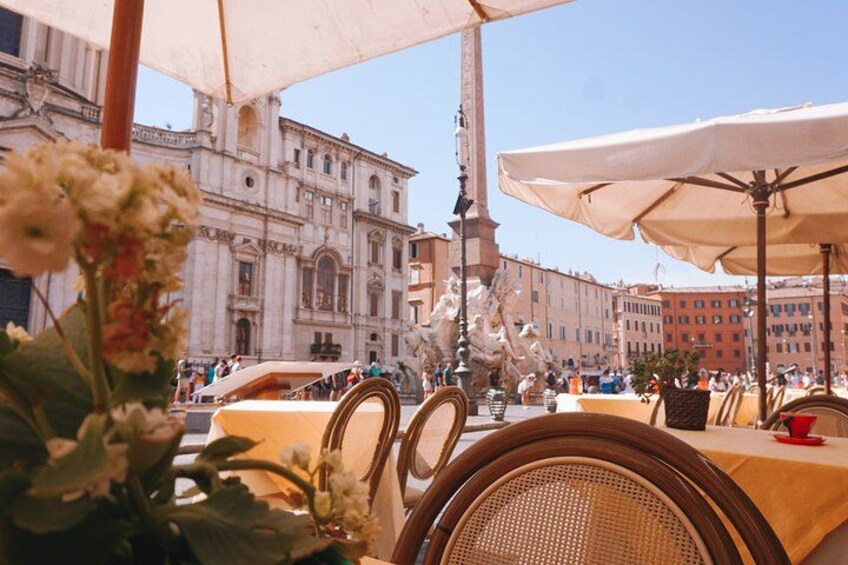 Our location on Piazza Navona 4