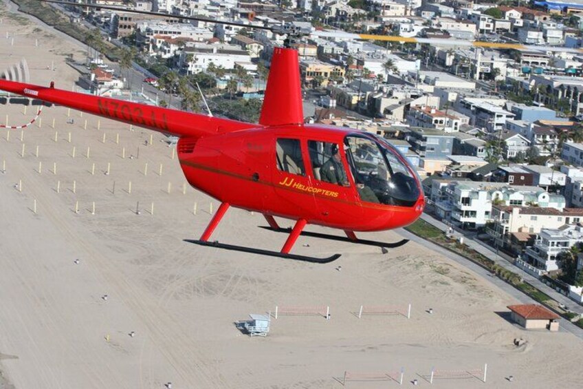 Hyper Chopper Ride over the Redondo, Manhattan Beach 15 1