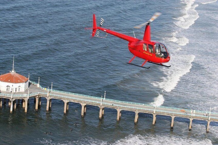 Hyper Chopper Ride over the Redondo, Manhattan Beach 15 3
