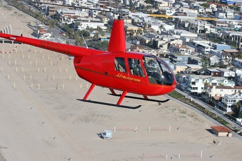 Hyper Chopper Ride over the Redondo, Manhattan Beach 15 1