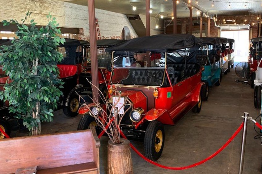 Replica 1908 Model-T Electric Golf Cart Rental 5