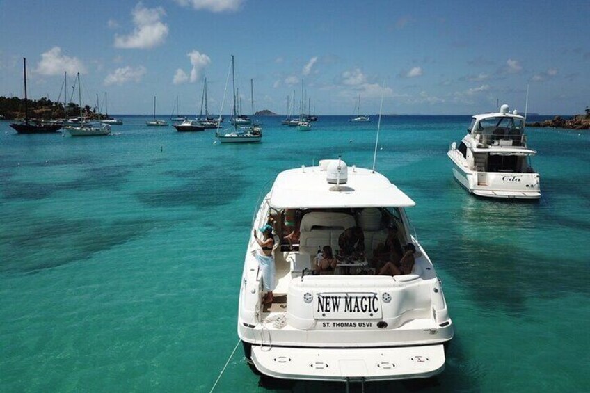 Full Day Boat Charter - 50' Luxury Sea Ray Sundancer 5