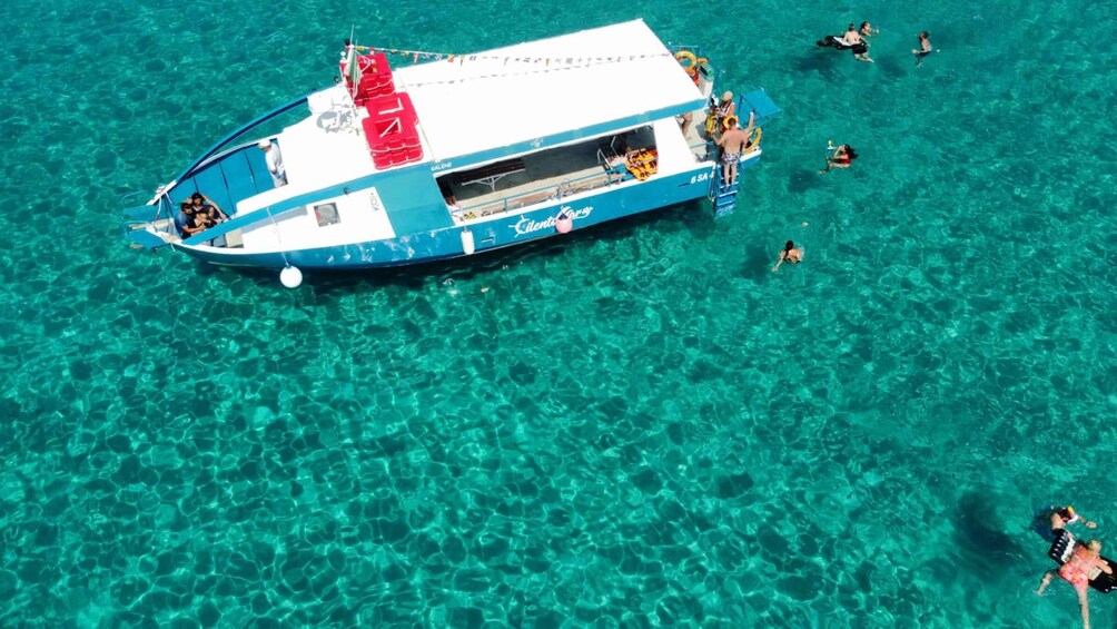 From Tropea: Capo Vaticano boat tour with snorkel & aperitif 1