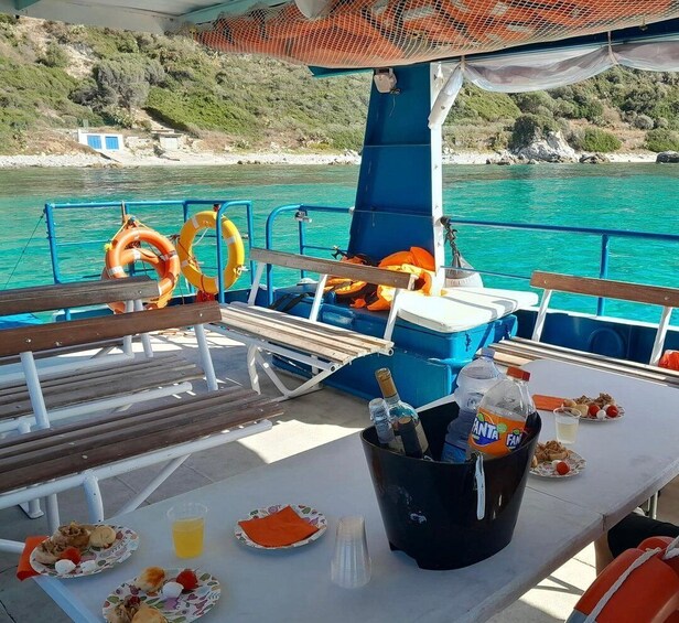 Picture 7 for Activity From Tropea: Capo Vaticano boat tour with snorkel & aperitif 5