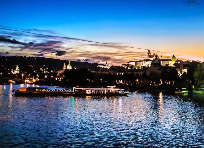 Picture 8 for Activity Prague: Vltava River Night Cruise with Buffet 4