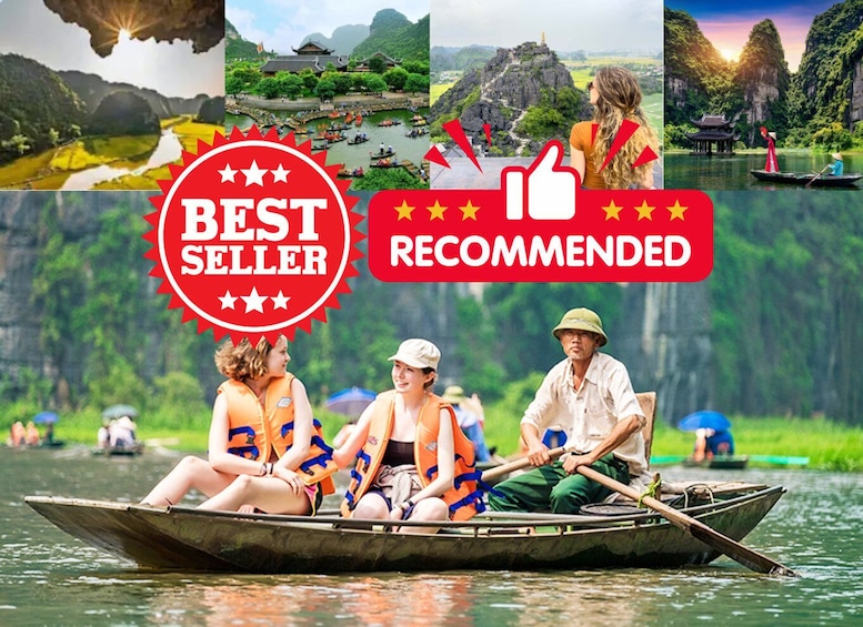 Hanoi: Ninh Binh Hoa Lu/Bai Dinh, Tam Coc/Trang An, Mua Cave 2