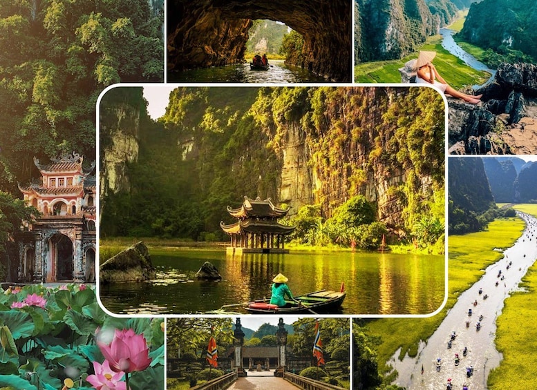 Hanoi: Ninh Binh Hoa Lu/Bai Dinh, Trang An/Tam Coc, Mua Cave 1
