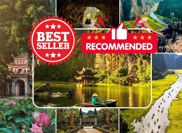 Hanoi: Ninh Binh Hoa Lu/Bai Dinh, Trang An/Tam Coc, Mua Cave 1