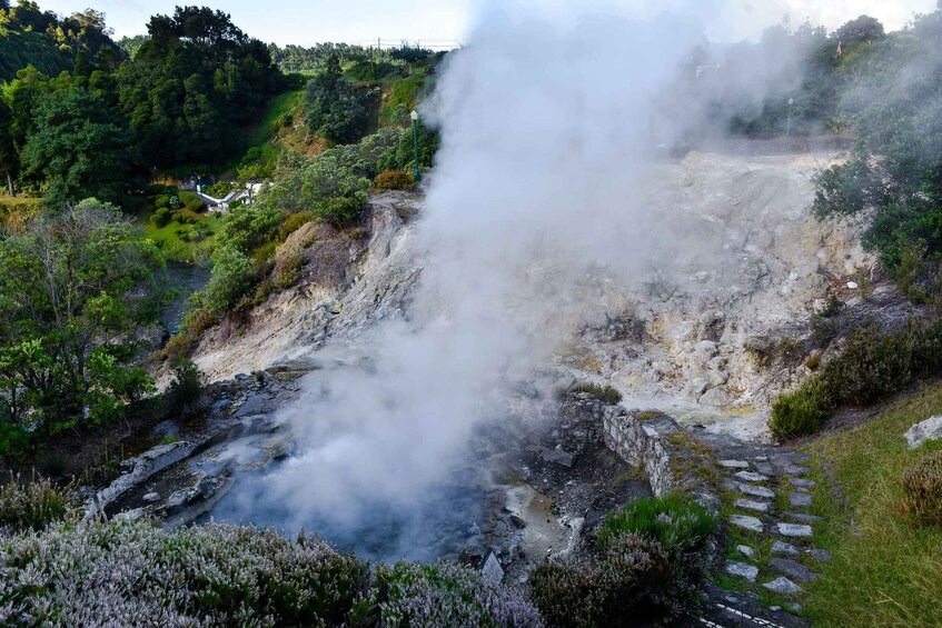 Picture 8 for Activity Furnas: Tea Plantations, Lake and Volcano Guided Tour 2
