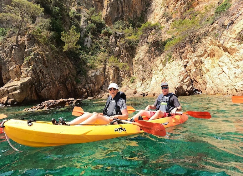 Picture 7 for Activity From Barcelona: Costa Brava Kayak & Snorkel in S'Agaró Bay 2