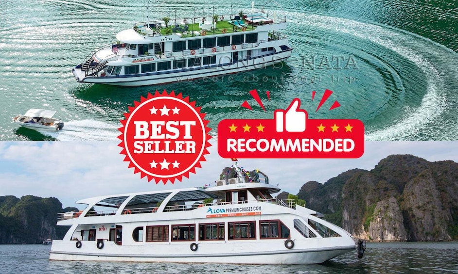 Picture 22 for Activity Hanoi: Ha Long Bay VIP Cruise, Kayak, Swim, Cave & Buffet 2