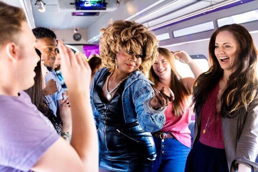 Nashville Party Bus Tour with Drag Queen Hosts & Performances