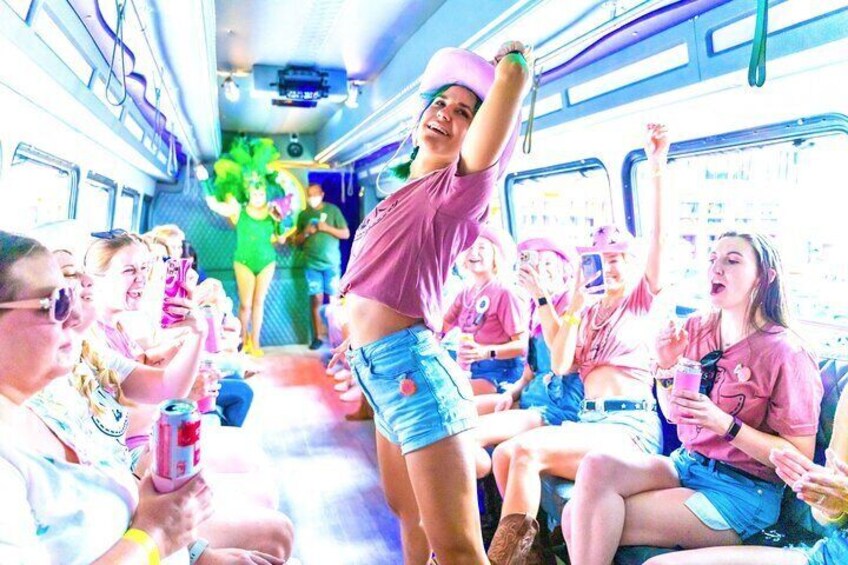 Nashville Party Bus Tour with Drag Queen Hosts & Performances