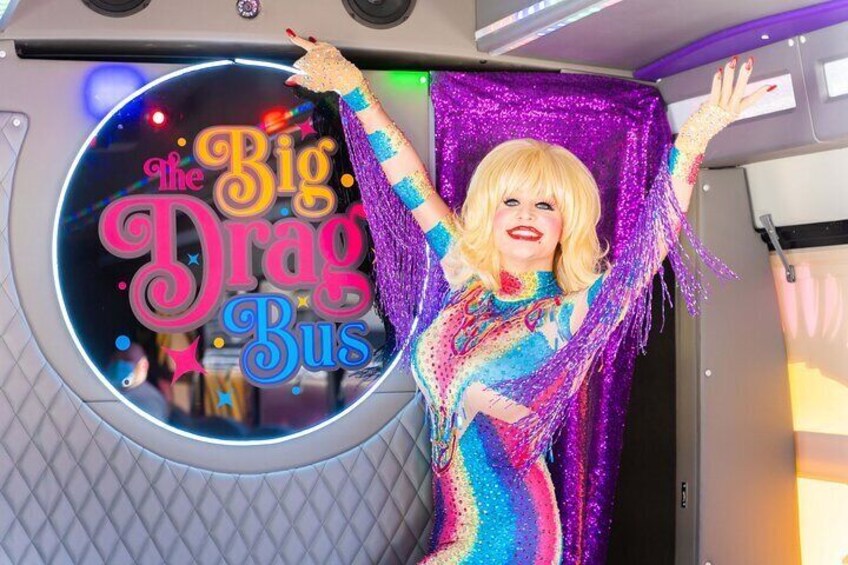 Nashville Party Bus with Drag Queen Hosts & Live Performances