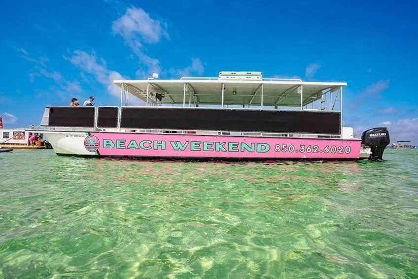 Crab Island Catamaran Charter from Fort Walton Beach 2