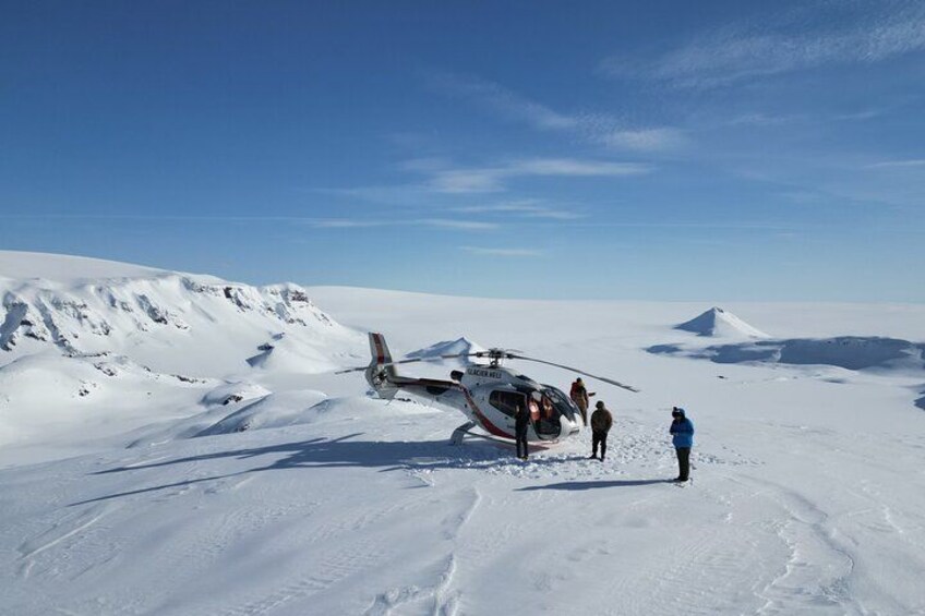 Fire and Ice Helicopter Tour Glacier and Hengill Geothermal Area 1