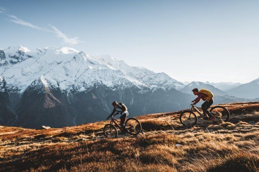 Viewpoints of the Chamonix glaciers: ebike tour 1
