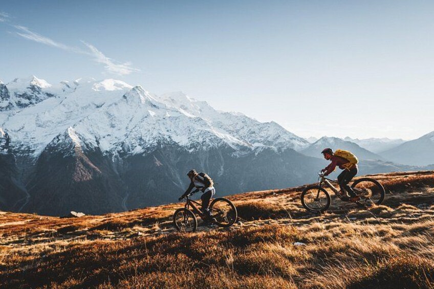 Viewpoints of the Chamonix glaciers: ebike tour (inter) 1