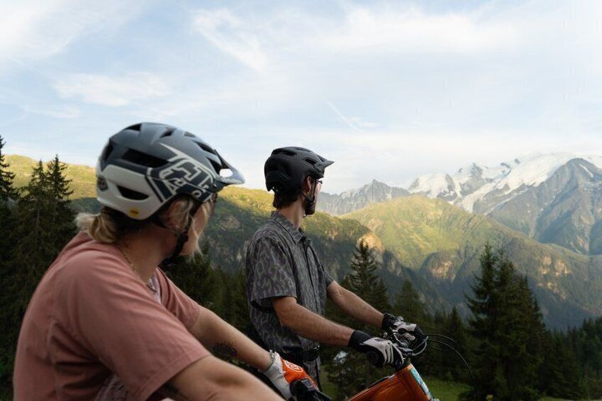 Viewpoints of the Chamonix glaciers: ebike tour 2