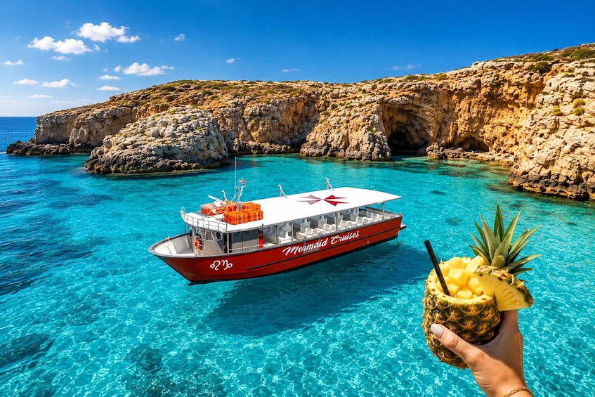 Malta: Blue Lagoon, Comino, Gozo & Caves Boat Cruise 2