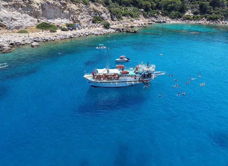6h swimming to: Anthony Quinn,Kallithea,Afandou with snacks 1