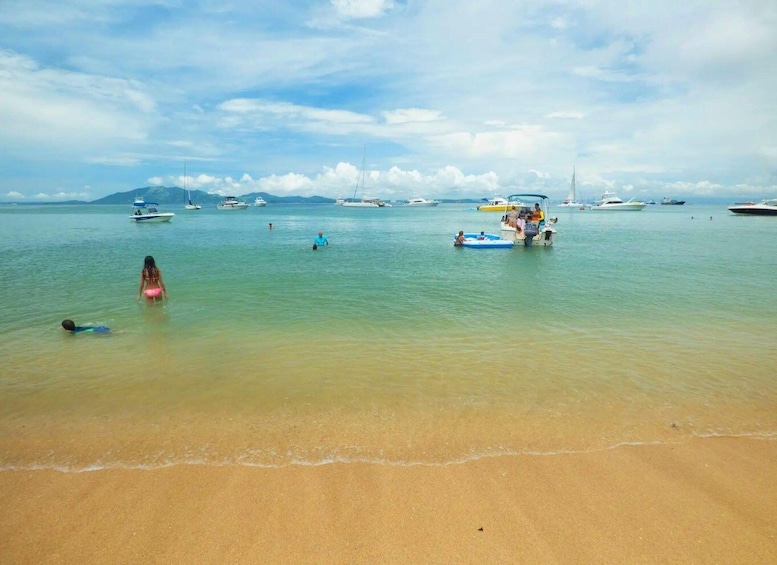 Picture 7 for Activity Panama City: All-Inclusive Catamaran Cruise to Taboga Island 5