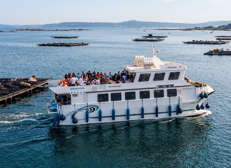 From Santiago: Rías Baixas Tour +mussel cruise and cellar 2
