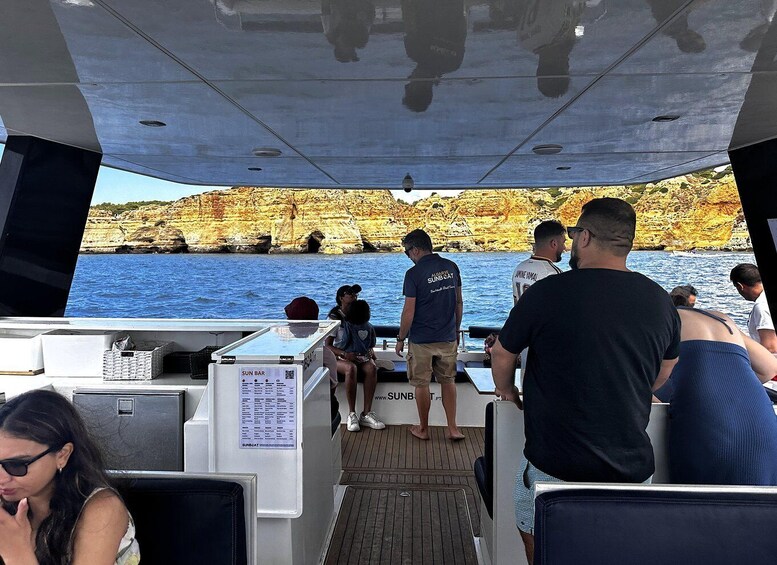 Picture 12 for Activity Portimão: Benagil Caves & Golden Coast Eco Catamaran Tour 5