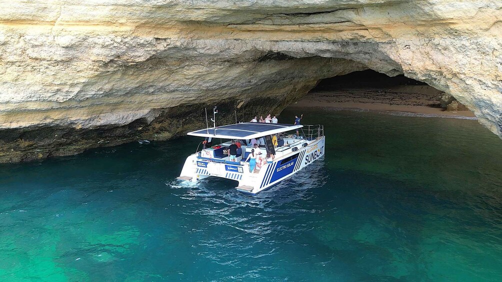 Picture 7 for Activity Portimão: Benagil Caves & Golden Coast Eco Catamaran Tour 2