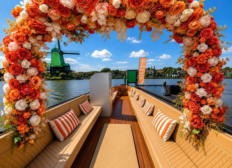 Picture 4 for Activity NEW: Zaanse Schans Flower Boat Tour – Guide & Perfect Photos 3
