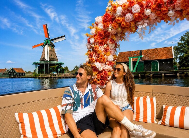 Picture 2 for Activity NEW: Zaanse Schans Flower Boat Tour – Guide & Perfect Photos 4