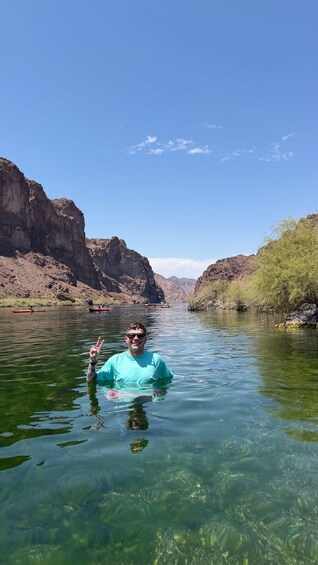 Picture 1 for Activity LAS VEGAS: Guided Emerald Cave Kayak 3 Hour Tour 5