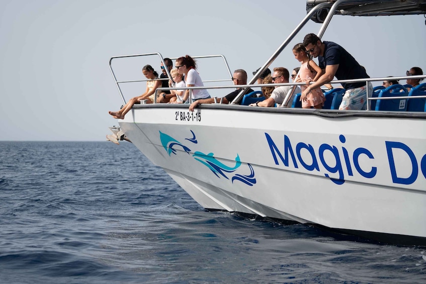 Picture 7 for Activity Morro Jable: Dolphin & Whale Watching Cruise, Drinks & Swim 5