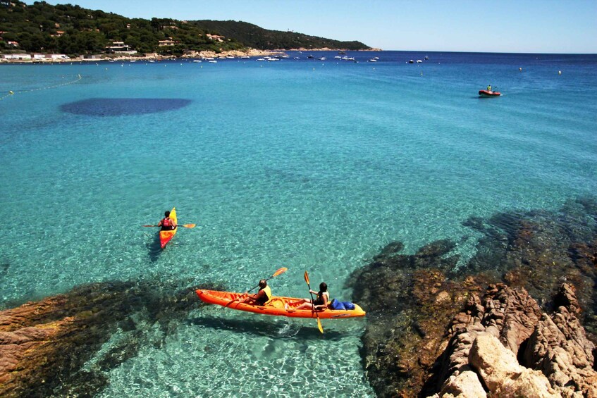 Picture 1 for Activity Saint-Tropez: Kayak Experience in Ramatuelle Reserve 3
