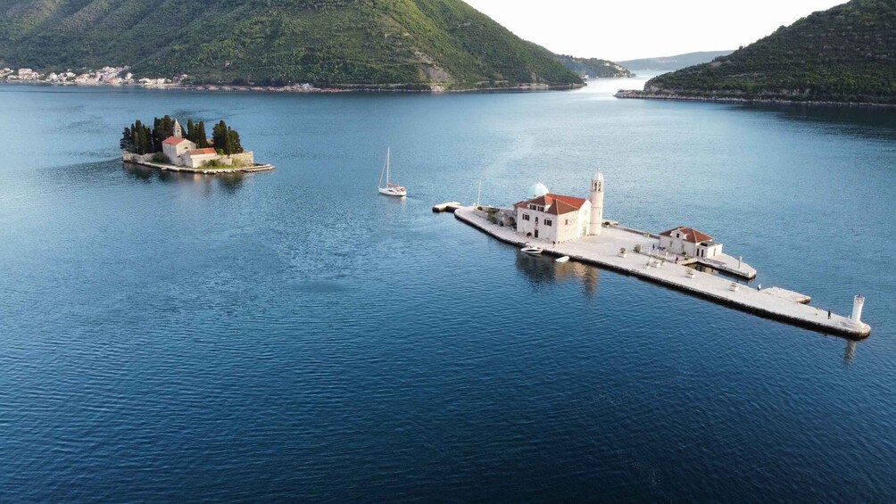 Picture 7 for Activity Kotor: Boat Cruise with Blue Cave Swim and Submarine Base